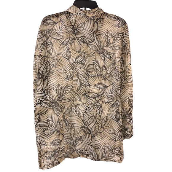 Alfred Dunner Vintage Leaf Print - Picture 5 of 9